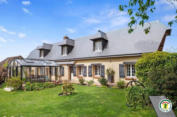 B&b for 4 people, with Terrace and Garden as well as View in Normandy