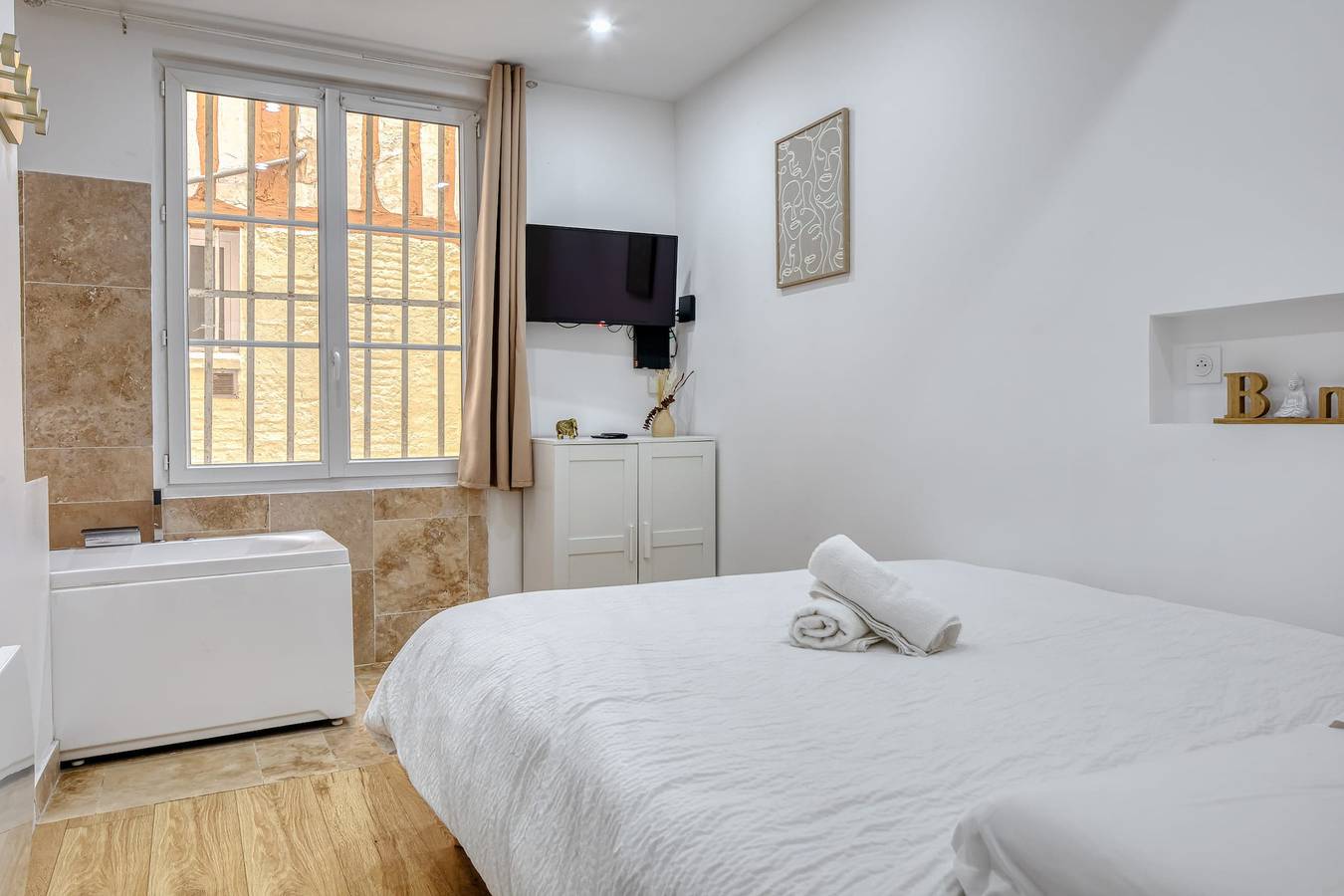 Geheel appartement, Vakantieappartement voor 4 personen in Rouen, Rouen en omgeving