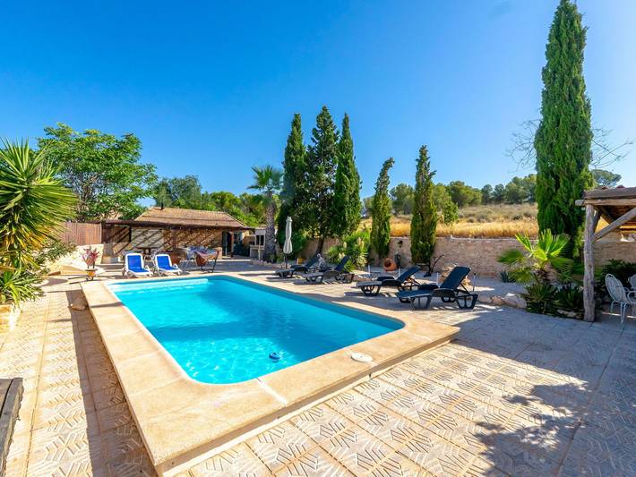 Casa rural para 16 personas, con Terraza y Jardín en Abanilla