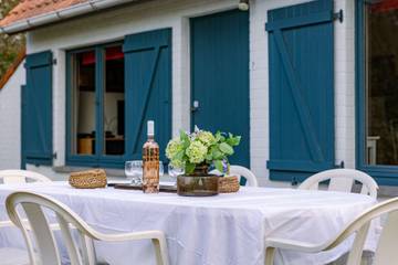 Bungalow für 6 Personen, mit Garten, mit Haustier in Belgische Küste
