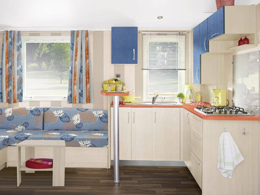 Camping de la Châtaigneraie - Mobilhome 6 personnes - Tribu 3 chambres in Agos-Vidalos, Pyrénées