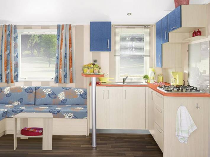 Camping de la Châtaigneraie - Mobilheim 6 personen - Tribu 3 Zimmer in Agos-Vidalos, Französische Pyrenäen