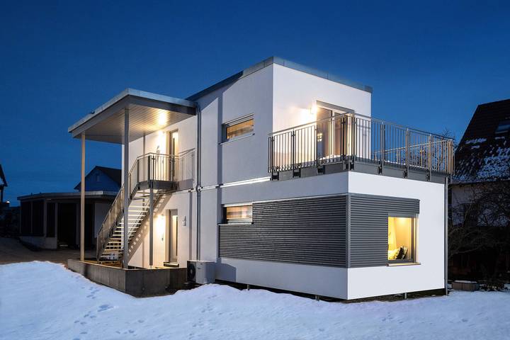 Ganze Ferienwohnung, Alb space - alb space 2, Ferienwohnung 40qm, 1 Schlafzimmer, max. 2 Personen in Sonnenbühl, Albsteig Etappe 11
