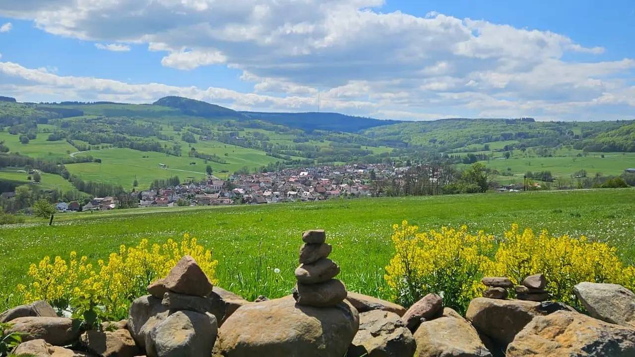 Ganze Ferienwohnung, Ferienwohnung für 6 Personen (100 m²) in Ehrenberg, Rhön-Hessen