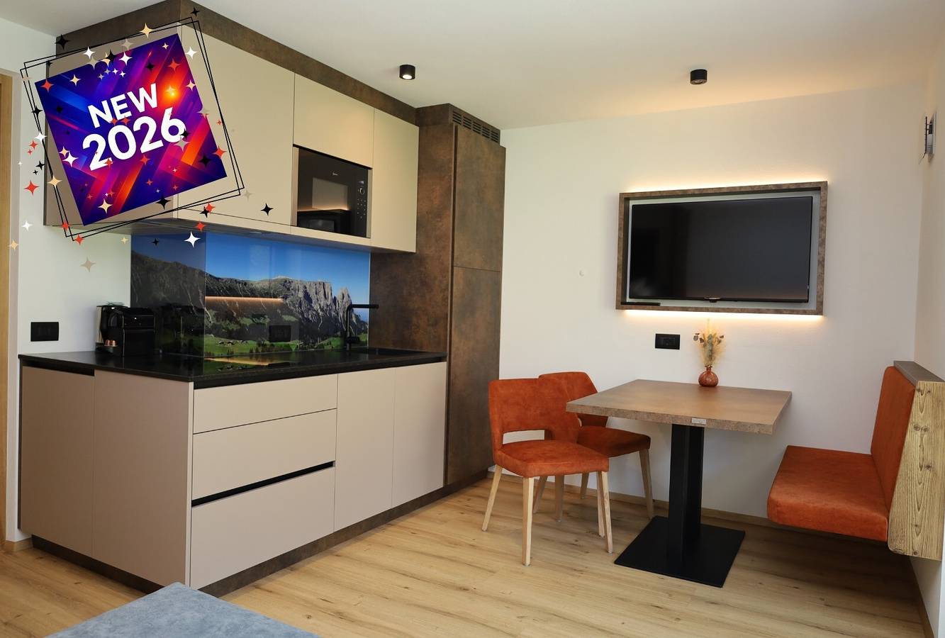 Entire apartment, Apartment 'Schlern' with Mountain View, Private Terrace and Wi-Fi in Passua, Kastelruth