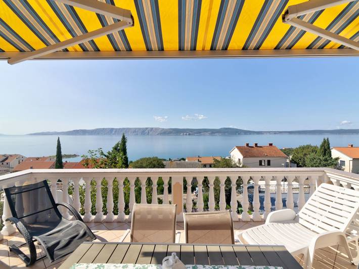 Apartament wakacyjny dla 6 osób, z taras w Novi Vinodolski