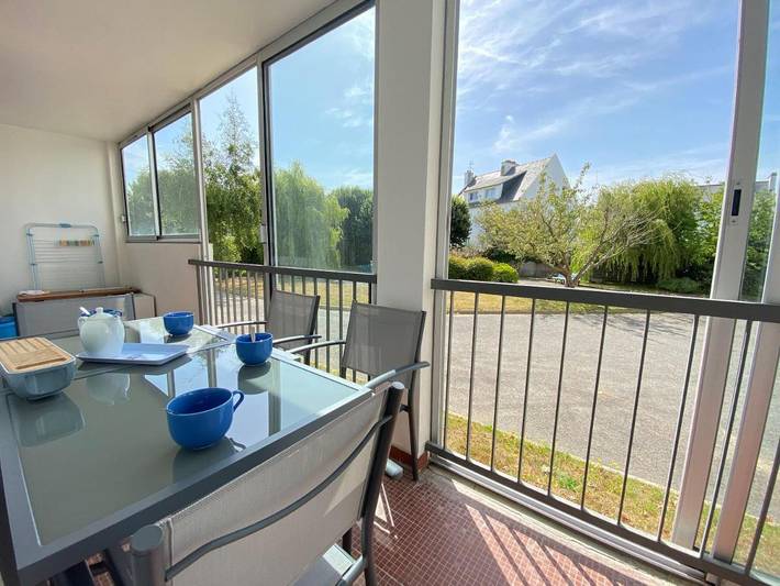 Gîte pour 4 personnes, avec terrasse et vue, animaux acceptés dans Plage Saint Luc Roscoff - 2