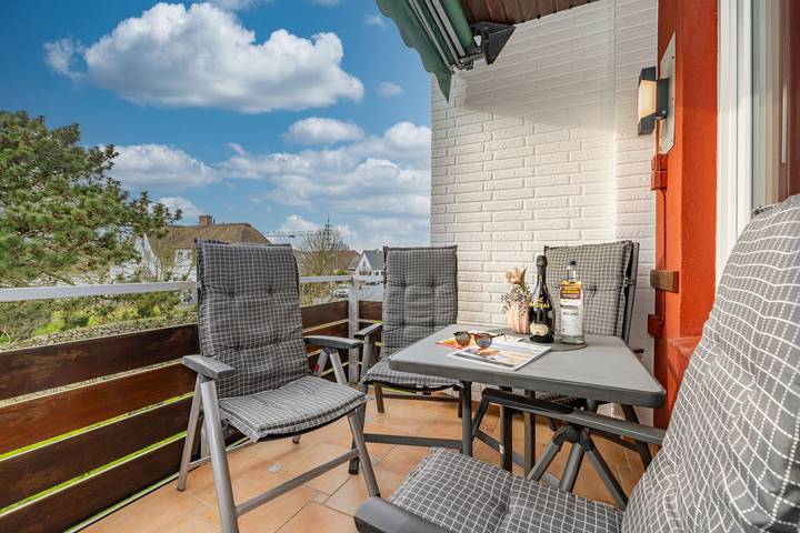 Ferienwohnung für 4 Personen, mit Balkon - 1