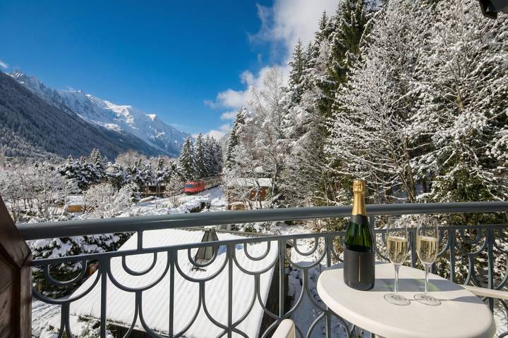 Chalet pour 6 personnes, avec balcon dans Argentière