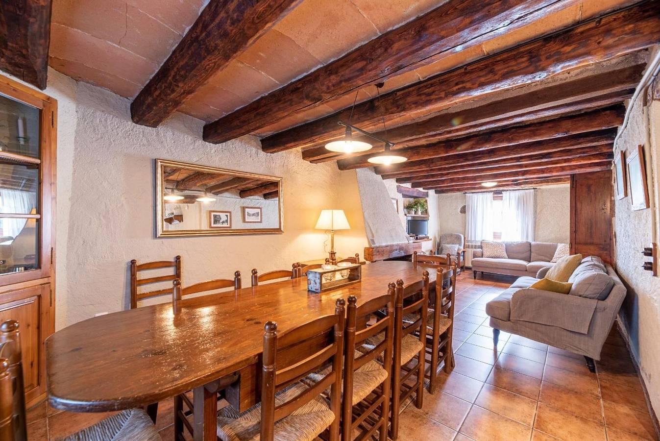 Casa Rural La Moixella: Katalanisches Landhaus von 1780 mit privatem Pool und Pyrenäenblick in Lladurs, Lleida Provinz