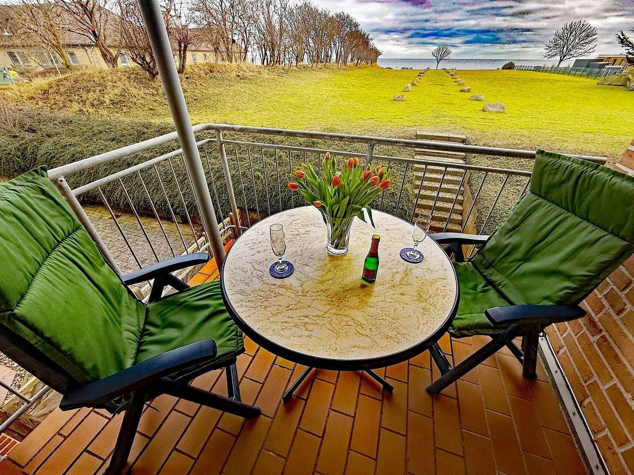 Ganze Wohnung, "Traumhafte Ferienwohnung mit Meerblick an der Ostsee erleben!" in Marienleuchte, Fehmarn