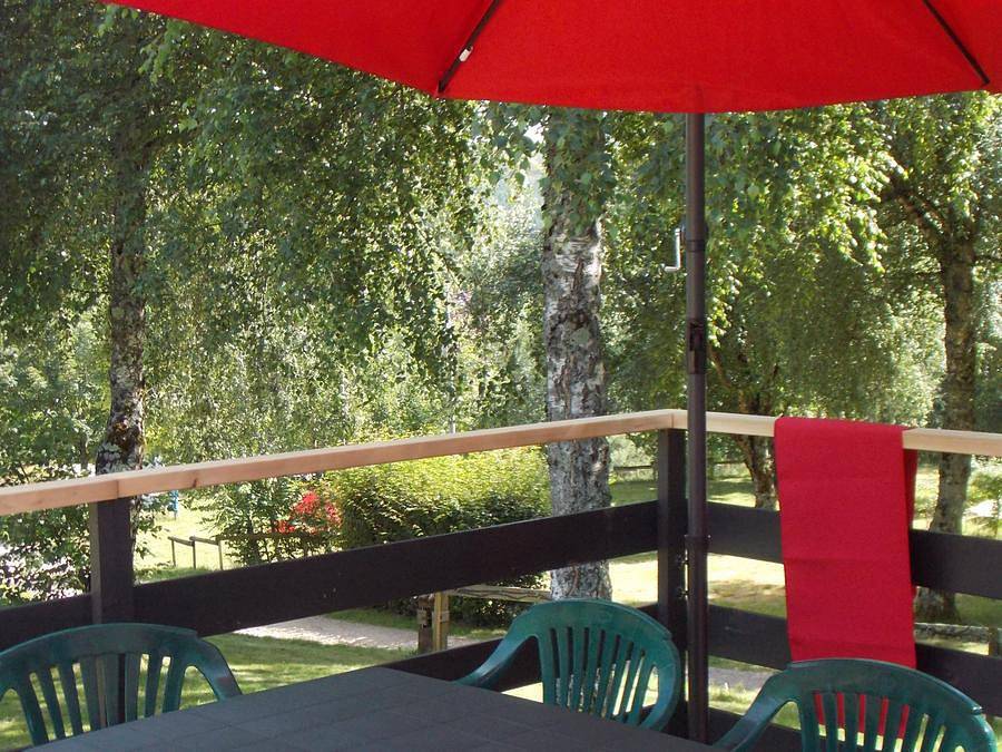 Camping la Fougeraie - Mobilheim 6 personen - Komfort 6 Pers. in Saint-Léger-de-Fougeret, Naturpark Morvan