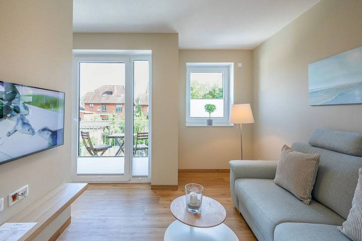 Ferienwohnung für 3 Personen, mit Balkon in Husum