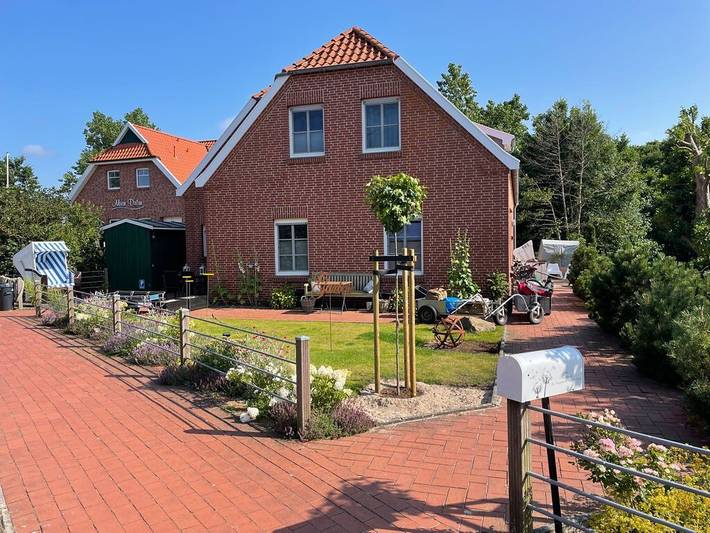 Ferienwohnung für 6 Personen, mit Garten und Sauna auf Baltrum