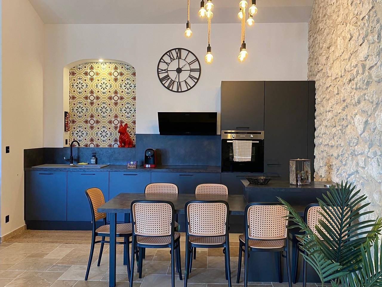 Gîte für 4 Personen mit Pool in Lespignan, Côte d'Améthyste