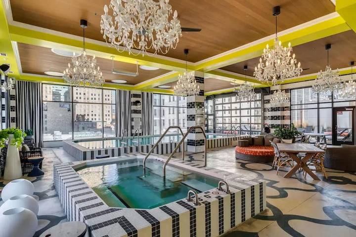 Appartement de vacances pour 2 personnes, avec jacuzzi et piscine