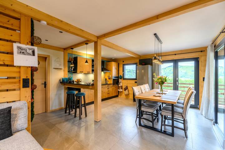 Ferienhaus für 8 Personen, mit Garten und Sauna, kinderfreundlich in La Bresse - 4