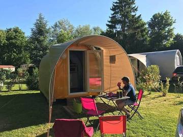 Camping voor 2 Personen in Port-le-Grand, Regionaal Maritiem Natuurpark van de Baai van de Somme Picardië, Afbeelding 4