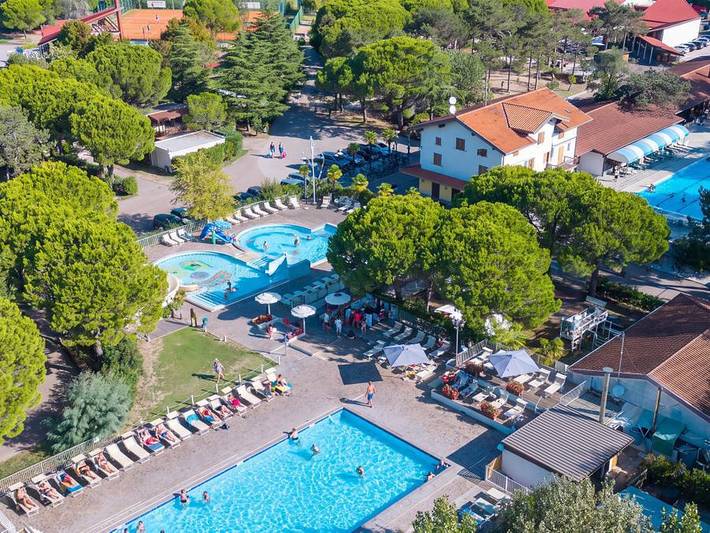 Bungalow für 3 Personen, mit Pool und Sauna an der Adriatisches Meer