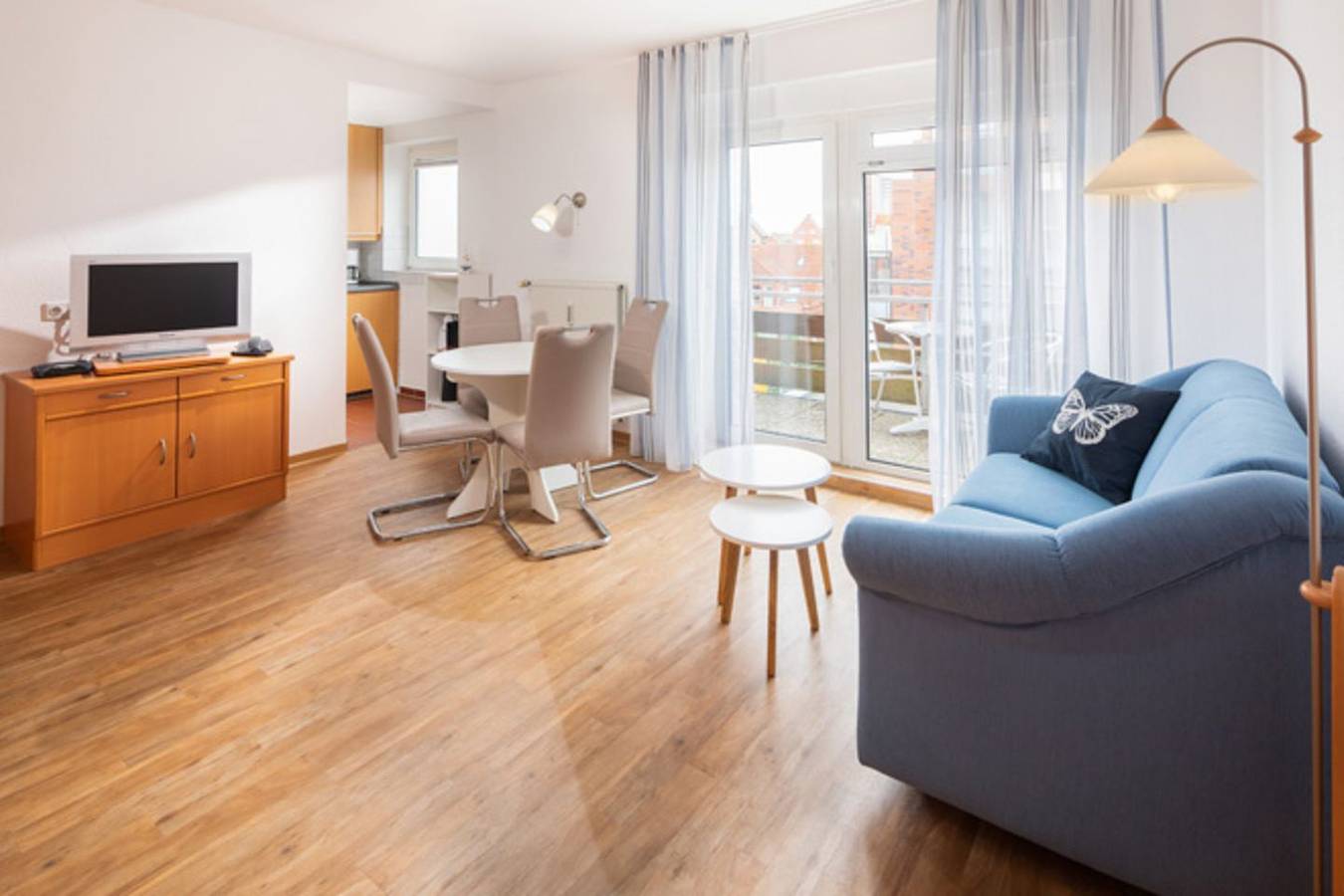 Apartamento entero, Kleines Appartement bis zu 4 Personen mit Balkon im Herzen der Insel Juist in Juist