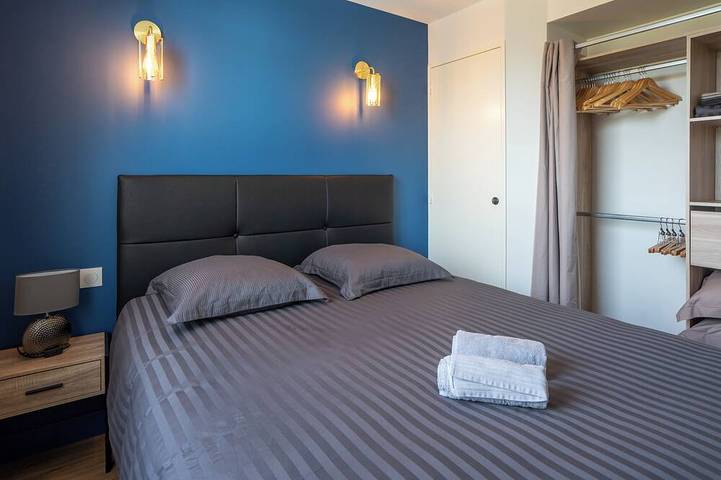 Apartamento entero, Appart \"Cozy\" (50m²) Air-conditioned, Wifi - Ideally located - Private parking, Netflix in Lagord, Región de La Rochelle