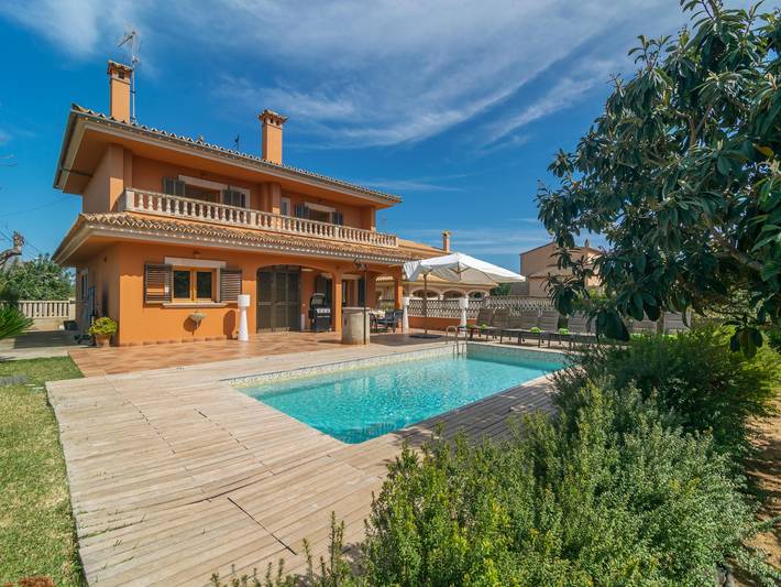 Villa voor 8 personen, met tuin en zwembad, kindvriendelijk in Calvià