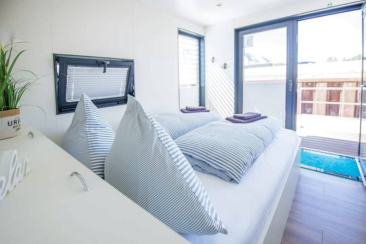 Hausboot für 4 Personen, mit Terrasse am Greifswalder Bodden - 3