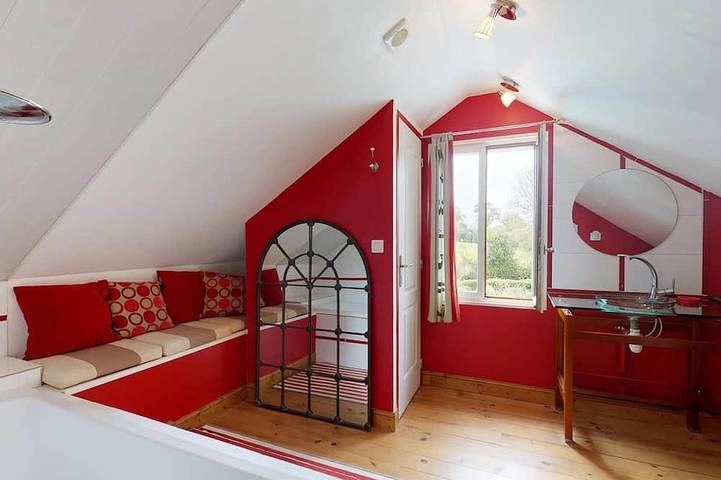 Gîte pour 6 personnes, avec balcon ainsi que jardin et sauna, animaux acceptés à Tamerville - 3
