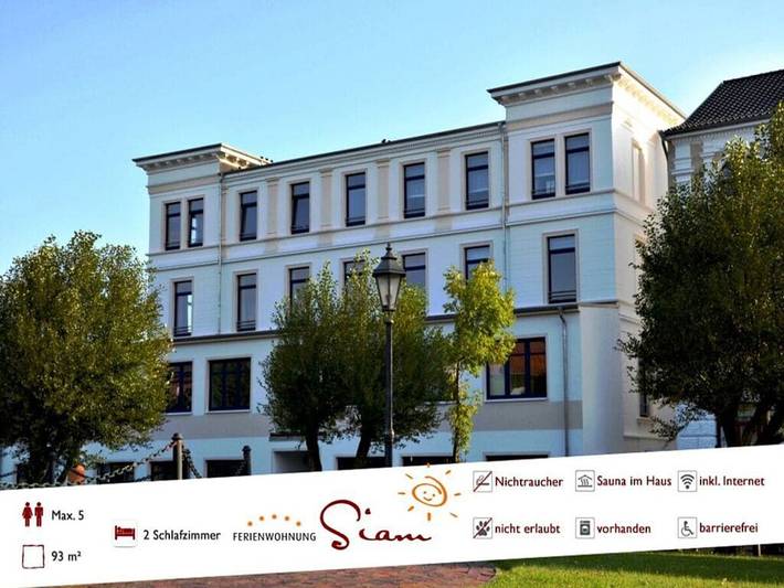 Ferienhaus für 5 Personen, mit Terrasse und Sauna auf Borkum