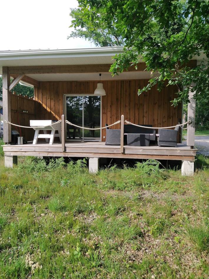 Maison de vacances pour 4 personnes, avec terrasse