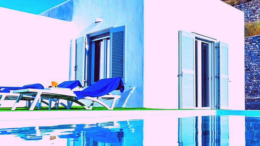 Location de vacances pour 12 personnes, avec balcon/terrasse et piscine dans Parikiá - 4