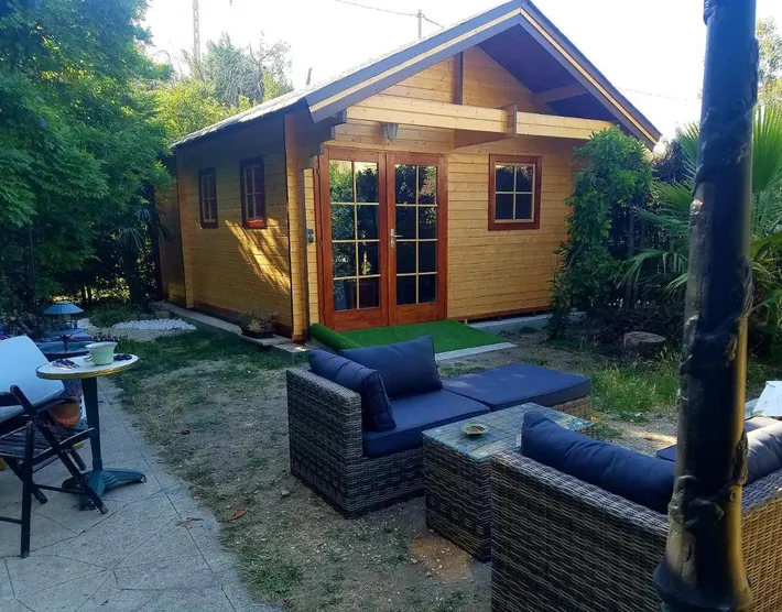 Chalet für 5 Personen, mit Garten und Sauna sowie Whirlpool, kinderfreundlich - 1