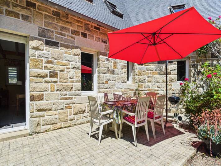 Gîte pour 8 personnes, avec terrasse et jardin, animaux acceptés dans Plage Kerler Fouesnant