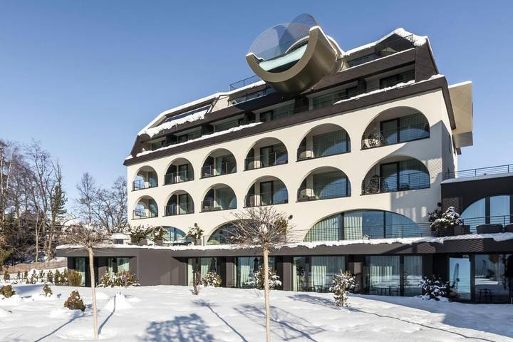 Hôtel pour 2 personnes, avec piscine et vue ainsi que sauna et jardin, animaux acceptés dans Soprabolzano