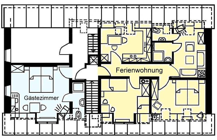 Ferienhaus für 4 Personen, mit Garten im Altmühltal - 2
