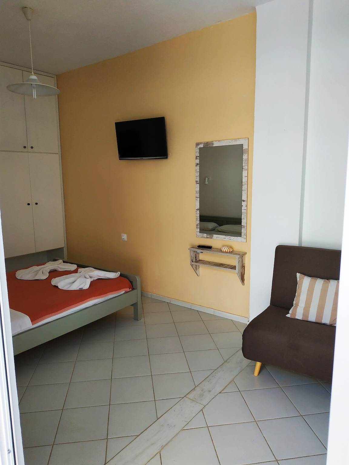 Studio entier, Un studio avec balcon in Agia Pelagia, Achlada