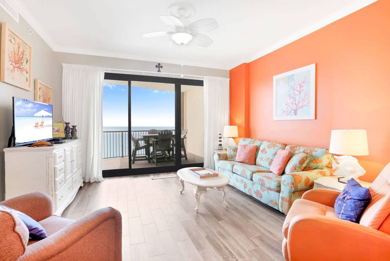 Ganze Wohnung, Grand Pointe 502- Gulf-front water on 2 sides Two bedrooms 2 baths 5th floor in Orange Beach, Baldwin County