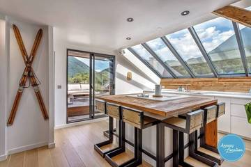 Gîte pour 6 personnes, avec terrasse dans Golf Club du Lac d'Annecy