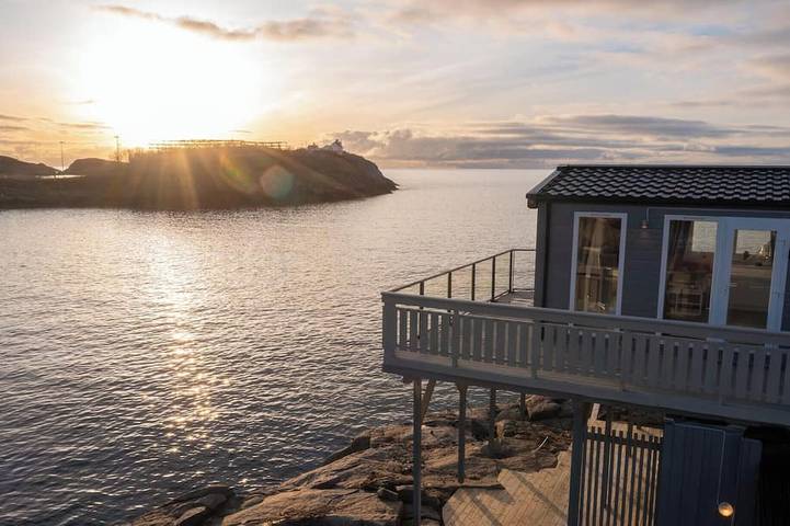 Ganze Wohnung, Henningsvær Seaside Top Apartment in Henningsvær, Vågan