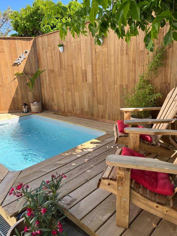 Location de vacances pour 6 personnes, avec jardin et piscine, adapté aux familles dans Plage sud (Mimizan Plage) - 3