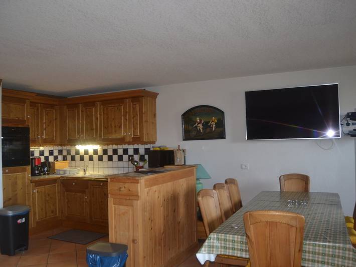 Ganze Wohnung, Charmantes 4-Zimmer-Duplex, haustierfreundlich, überdachter Parkplatz in Arc 1800, Bourg-Saint-Maurice