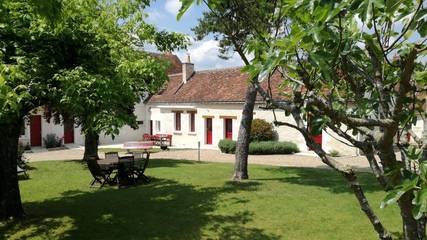 Chambre d’hôte pour 2 personnes, avec sauna ainsi que jardin et vue à Francueil