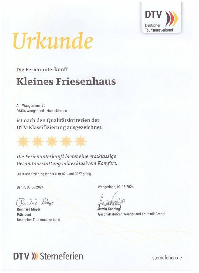 Ferienhaus für 4 Personen, mit Garten und Ausblick sowie Seeblick in Hohenkirchen (Wangerland) - 3
