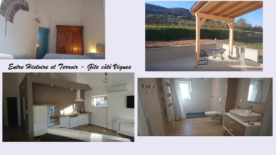 Appartement entier, Entre Histoire et Terroir - 2 Gîtes de Charme in Kintzheim, Région de Sélestat-Erstein