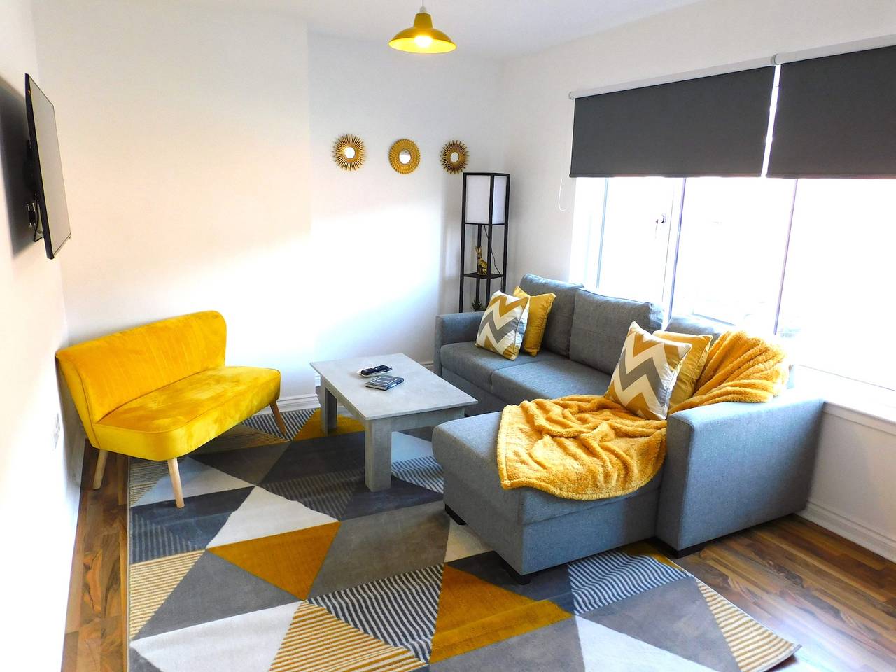 Appartement entier, Appartement de vacances pour 6 personnes avec jardin in Hamilton, South Lanarkshire