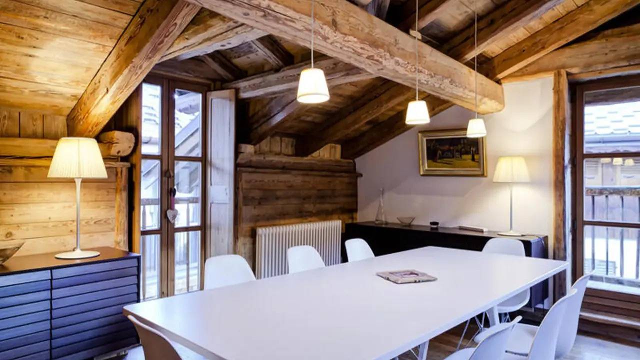 Appartement de vacances entier, Appartement de vacances pour 9 personnes avec balcon in Courchevel 1300 (Le Praz), Saint-Bon-Tarentaise