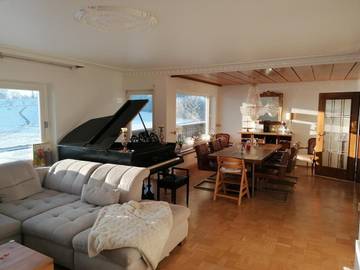 Ferienwohnung für 8 Personen, mit Ausblick und Garten in Bad Bertrich