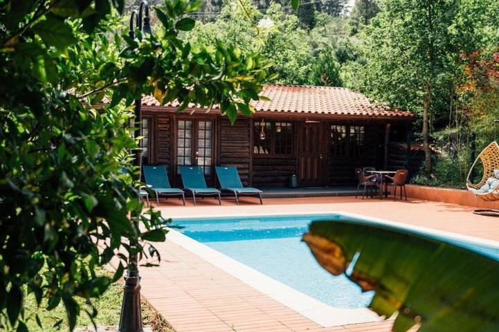 Casa rural para 4 personas, con vistas además de piscina y jardín en Distrito de Viseu - 4