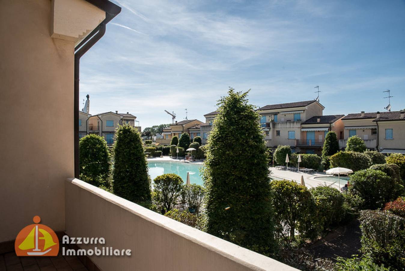 Ganze Wohnung, Ferienwohnung 'Residenz Borgo Dei Fiori E08' mit Gemeinschaftspool und privater Terrasse in Lido di Jesolo, Jesolo