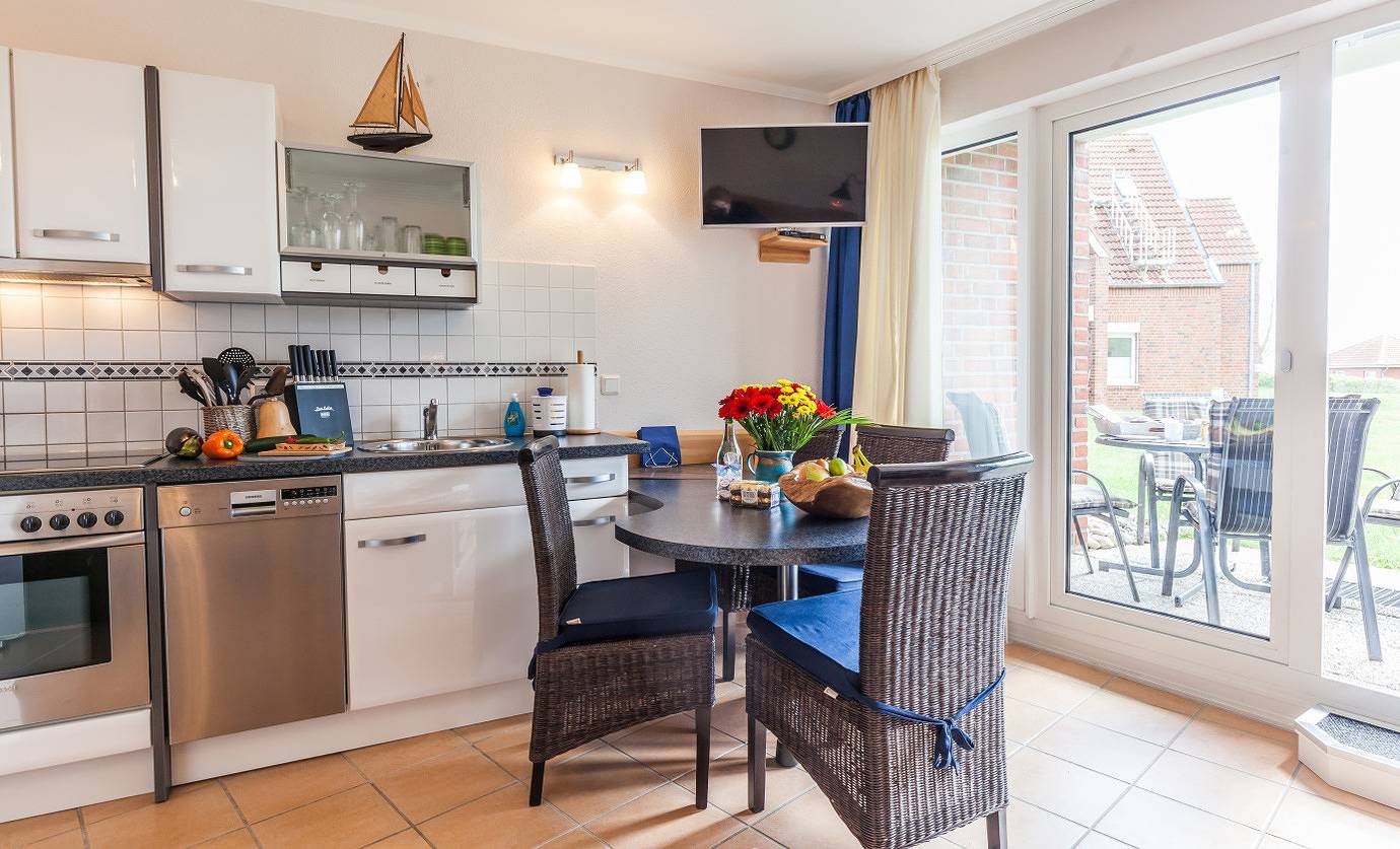 Entire holiday apartment, 4 Sterne-Terrassen-Fewo "Heimathaven" direkt am Ostseestrand inkl. Schwimmbad in Kronsgaard, Schleswig-Flensburg